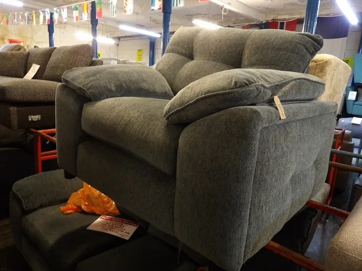 Sofa #2303 at Alec's clearance warehouse, Bolton