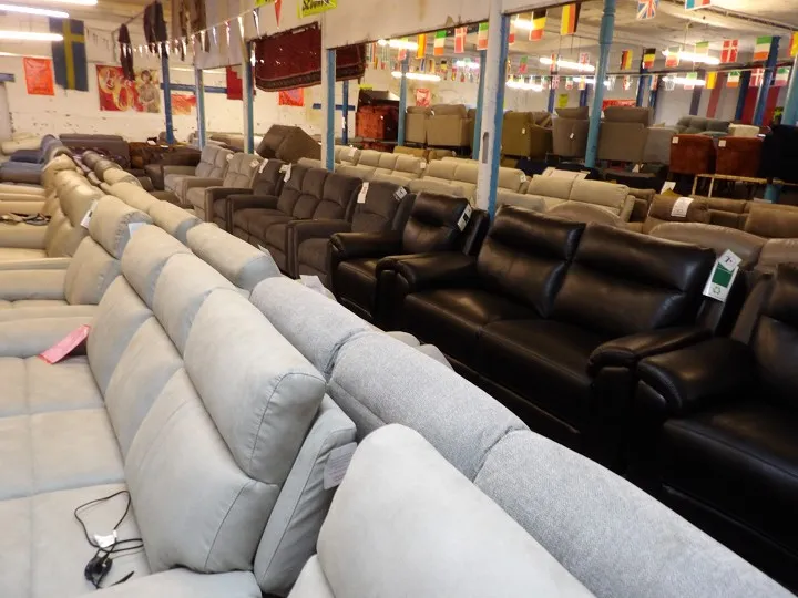 Sofa #2310 at Alec's clearance warehouse, Bolton