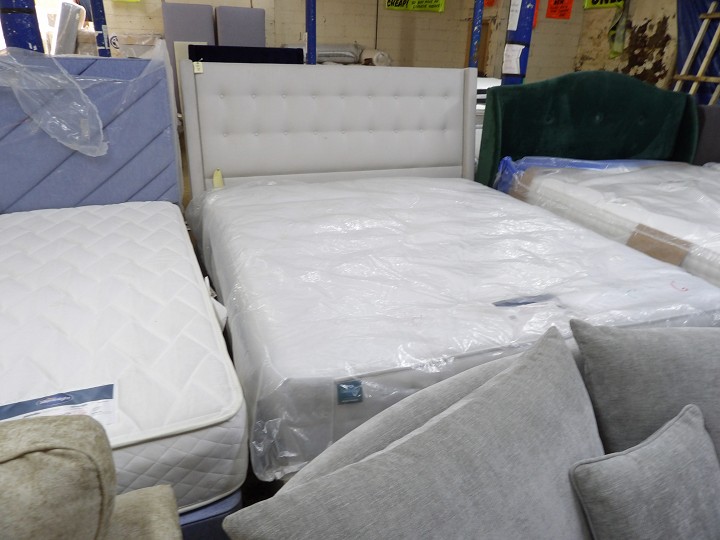 Sofa #2423 at Alec's clearance warehouse, Bolton