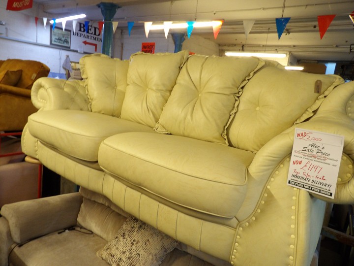 Sofa #2511 at Alec's clearance warehouse, Bolton