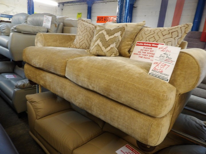 Sofa #2484 at Alec's clearance warehouse, Bolton