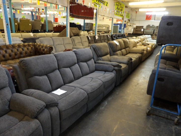 Sofa #2481 at Alec's clearance warehouse, Bolton
