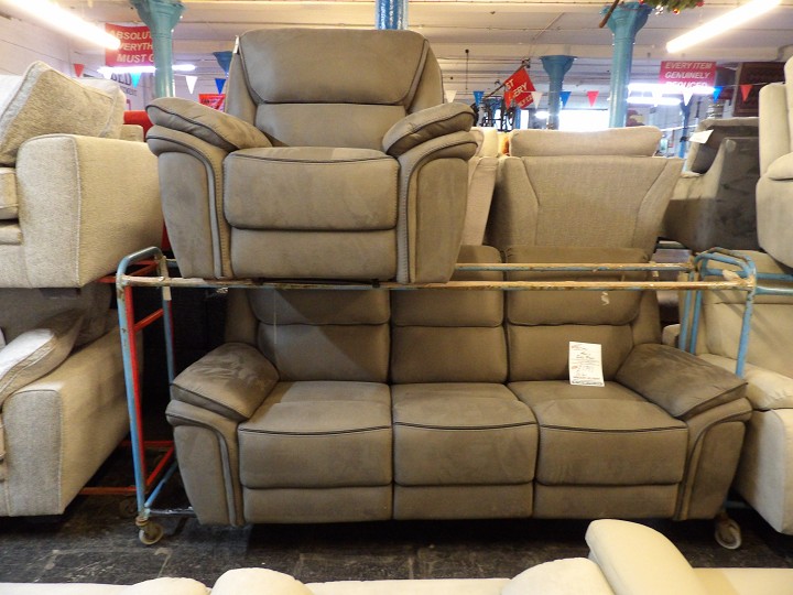 Sofa #2471 at Alec's clearance warehouse, Bolton