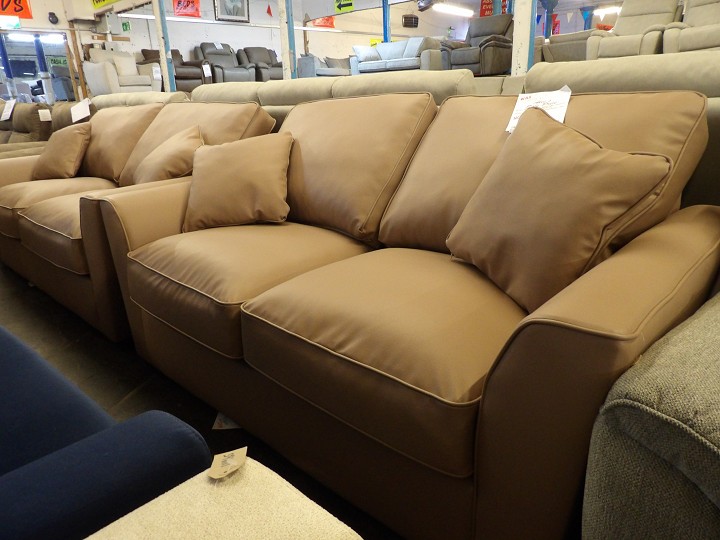 Sofa #2437 at Alec's clearance warehouse, Bolton