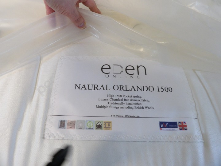 Sofa #2187 at Alec's clearance warehouse, Bolton