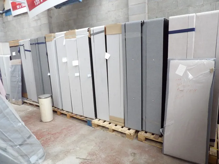 Selection of bed bases in multiple sizes and styles, including divan and upholstered options