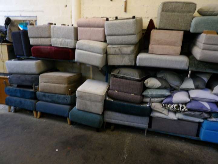 Sofa #2156 at Alec's clearance warehouse, Bolton