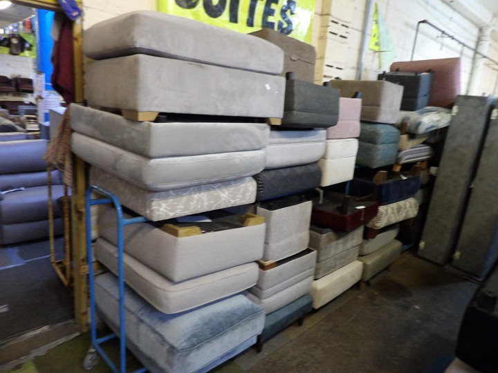 Sofa #2158 at Alec's clearance warehouse, Bolton