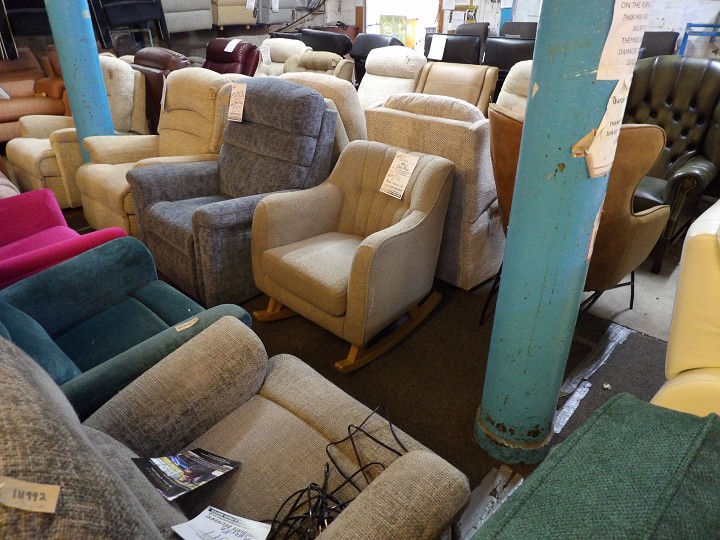 Sofa #2148 at Alec's clearance warehouse, Bolton