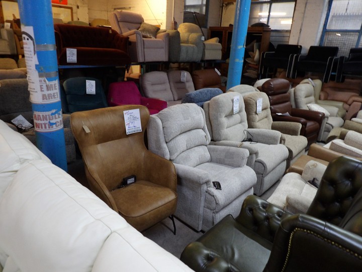 Sofa #2264 at Alec's clearance warehouse, Bolton