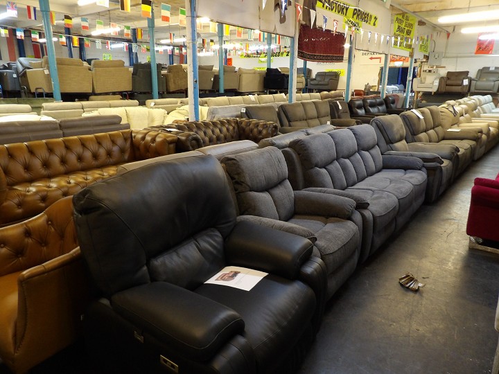 Sofa #2255 at Alec's clearance warehouse, Bolton