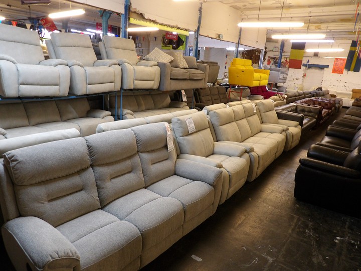 Sofa #2244 at Alec's clearance warehouse, Bolton