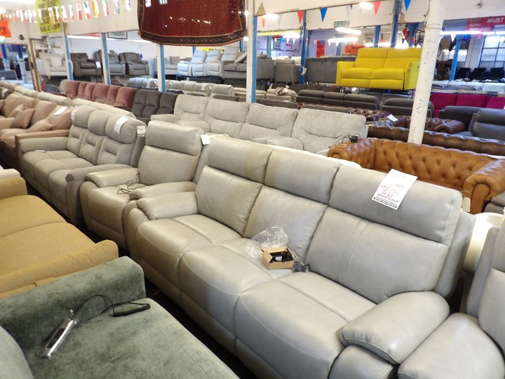 Sofa #2214 at Alec's clearance warehouse, Bolton