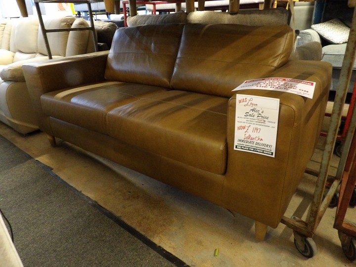 Sofa #2200 at Alec's clearance warehouse, Bolton