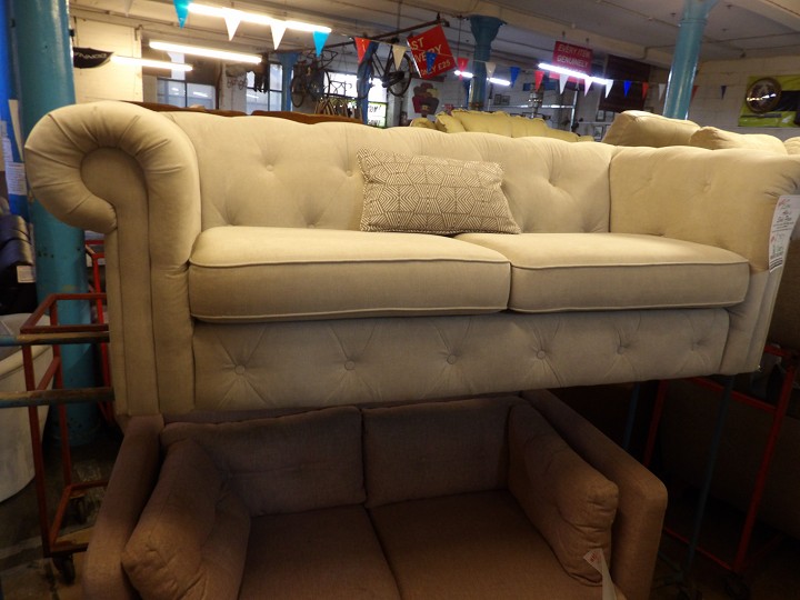 Sofa #2197 at Alec's clearance warehouse, Bolton