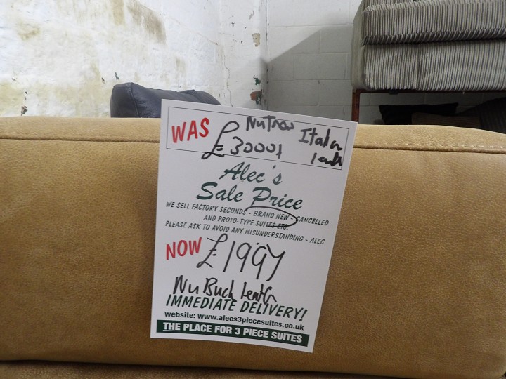 Sofa #169 at Alec's clearance warehouse, Bolton