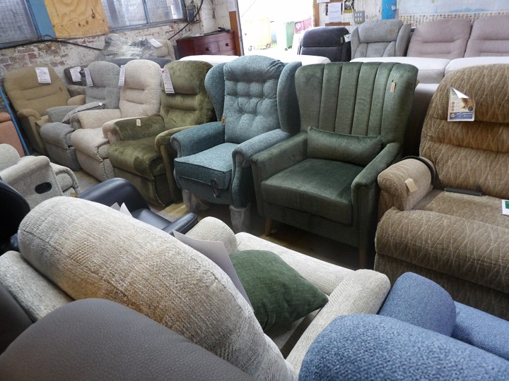 Sofa #140 at Alec's clearance warehouse, Bolton