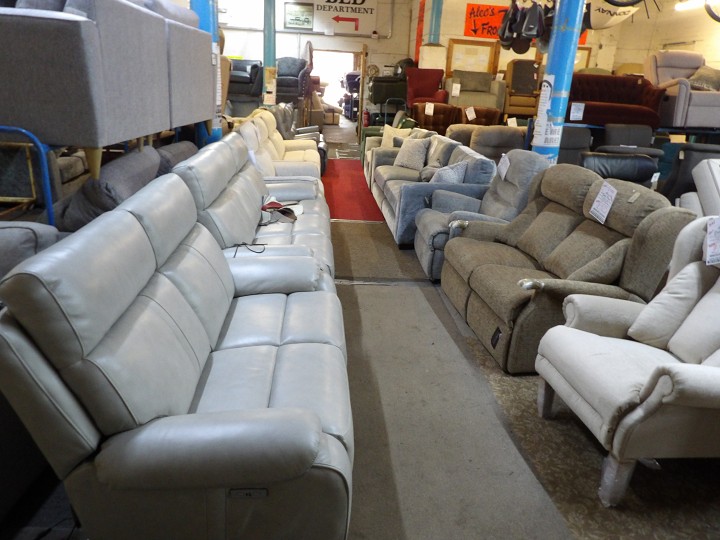 Sofa #661 at Alec's clearance warehouse, Bolton
