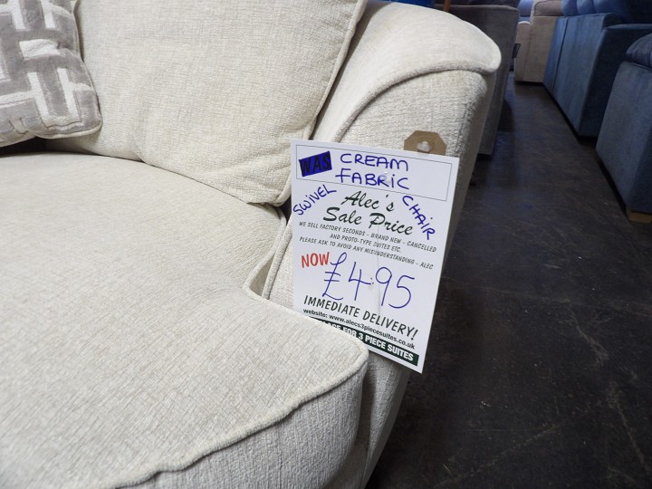 Sofa #777 at Alec's clearance warehouse, Bolton