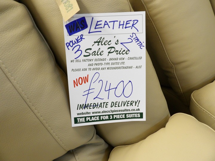 Sofa #763 at Alec's clearance warehouse, Bolton