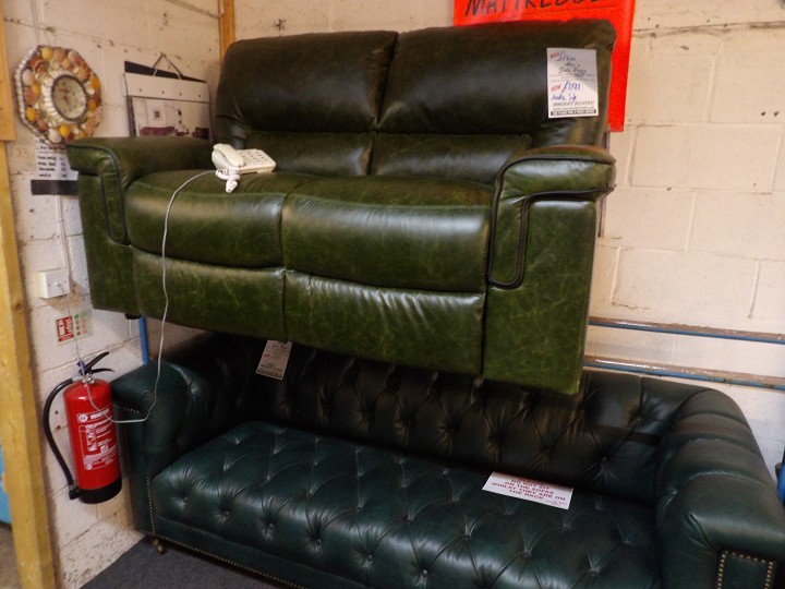Sofa #762 at Alec's clearance warehouse, Bolton