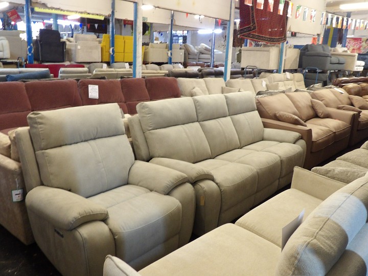 Sofa #945 at Alec's clearance warehouse, Bolton