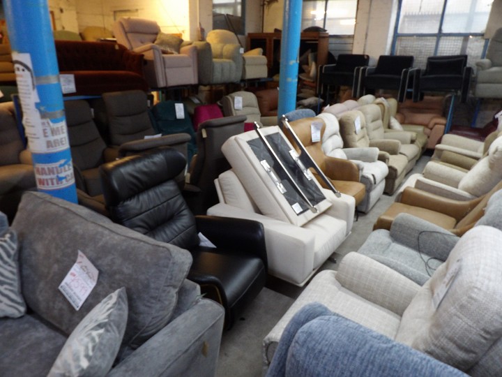 Sofa #927 at Alec's clearance warehouse, Bolton
