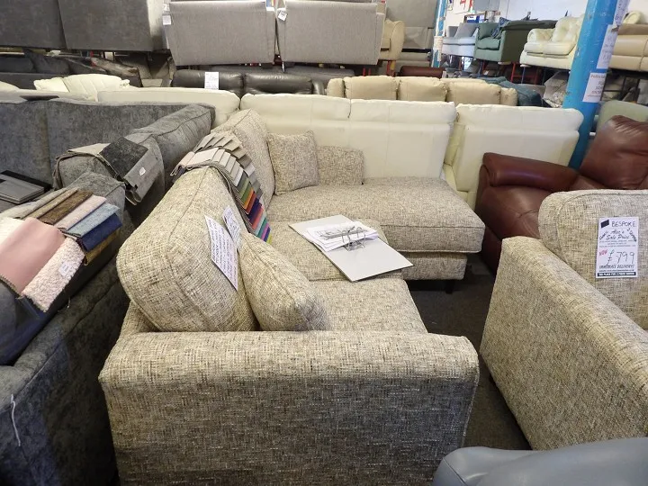 Sofa #884 at Alec's clearance warehouse, Bolton