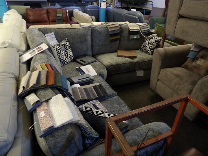 Sofa #976 at Alec's clearance warehouse, Bolton