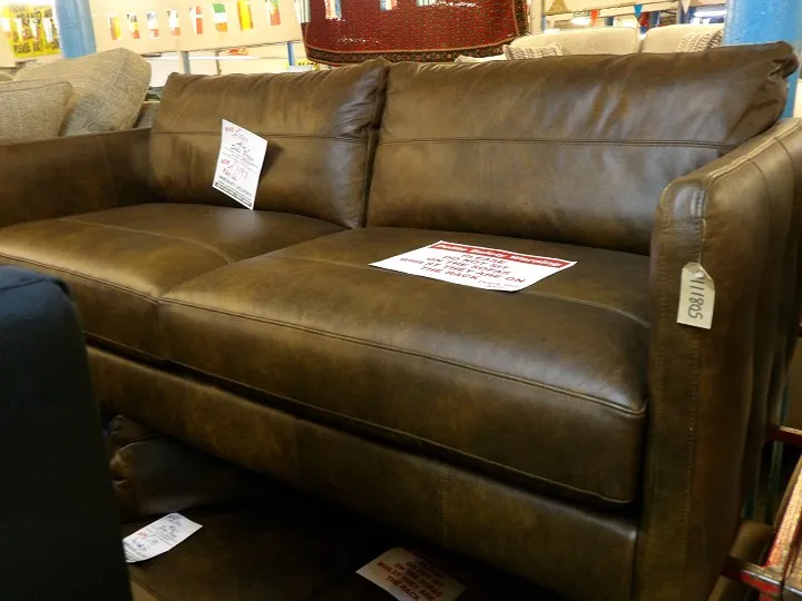 Sofa #823 at Alec's clearance warehouse, Bolton