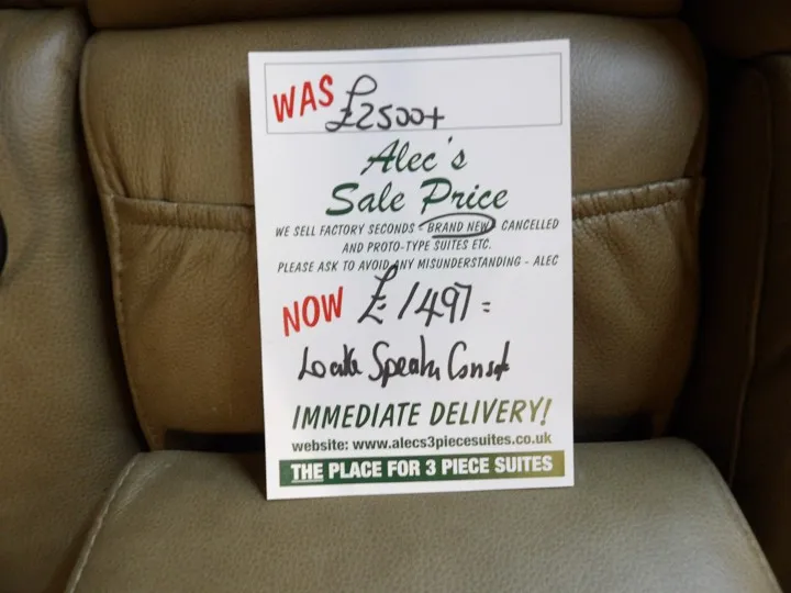 Sofa #363 at Alec's clearance warehouse, Bolton