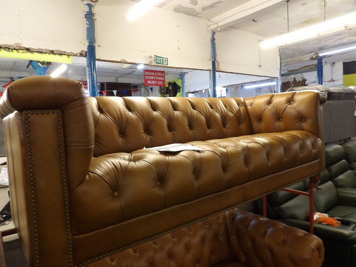 Sofa #415 at Alec's clearance warehouse, Bolton