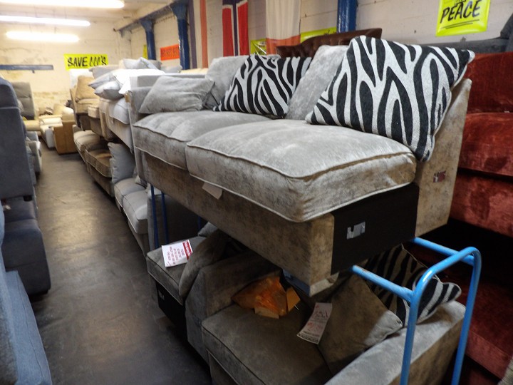Sofa #409 at Alec's clearance warehouse, Bolton