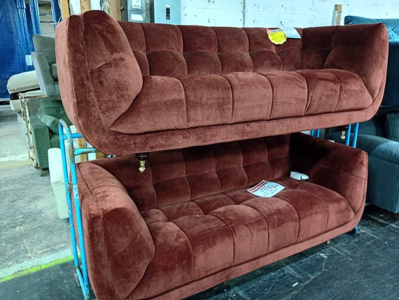 Sofa #282 at Alec's clearance warehouse, Bolton