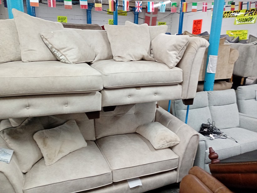 Sofa #272 at Alec's clearance warehouse, Bolton