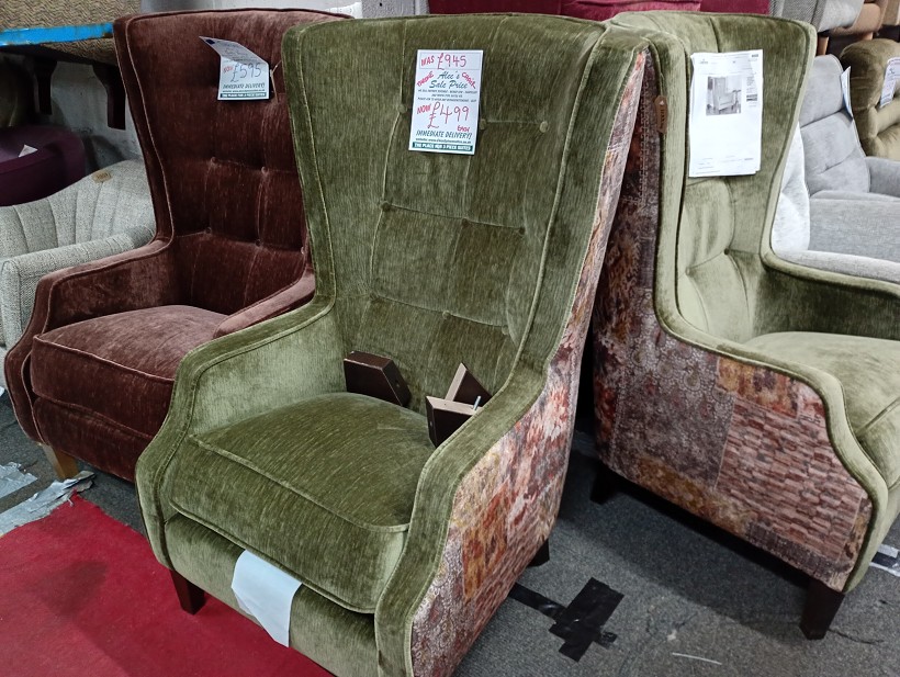 Sofa #218 at Alec's clearance warehouse, Bolton