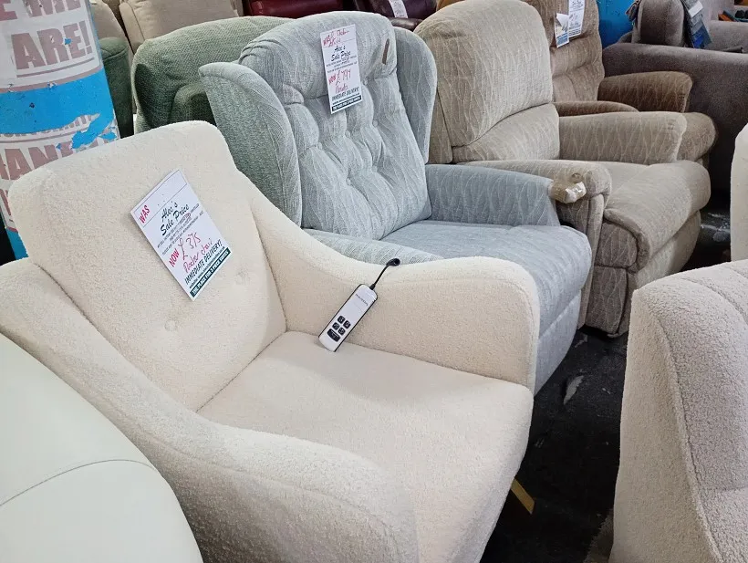 Sofa #21 at Alec's clearance warehouse, Bolton