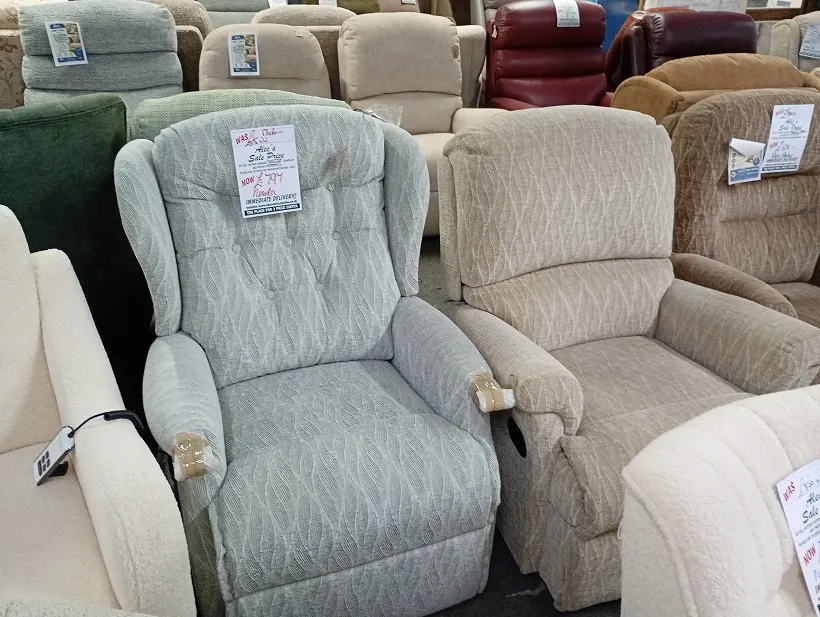 Sofa #23 at Alec's clearance warehouse, Bolton