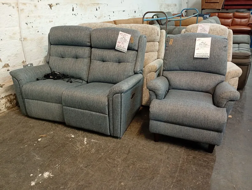Sofa #13 at Alec's clearance warehouse, Bolton
