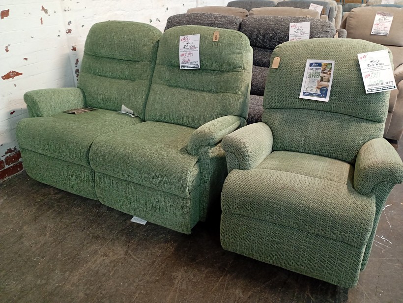 Sofa #375 at Alec's clearance warehouse, Bolton