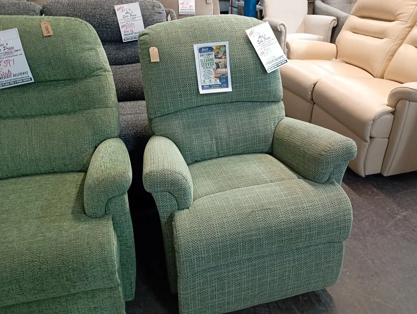 Sofa in stock at Alec's ready for Lancashire delivery
