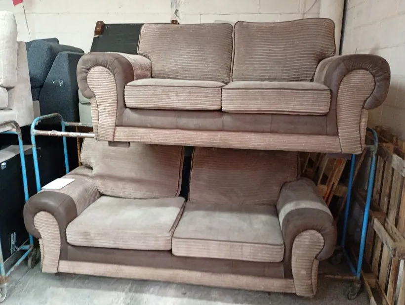 Second hand sofa in stock at Alec's, ready for delivery
