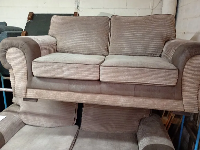 Second hand sofa in stock at Alec's, ready for delivery
