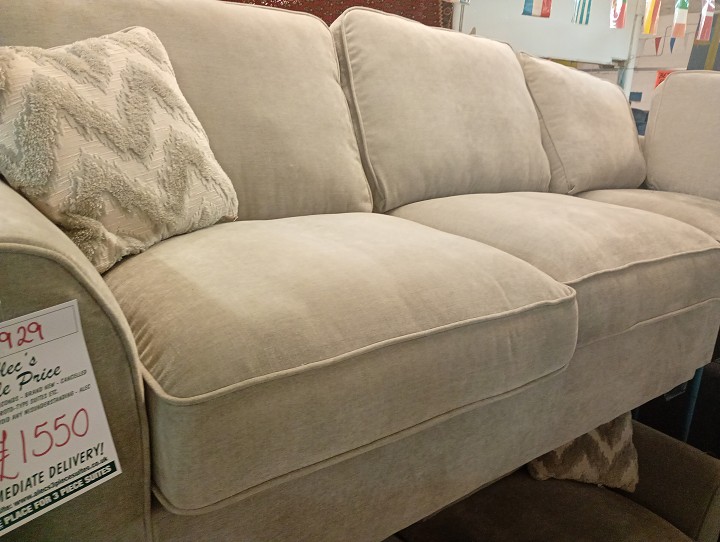 Sofa #510 at Alec's clearance warehouse, Bolton