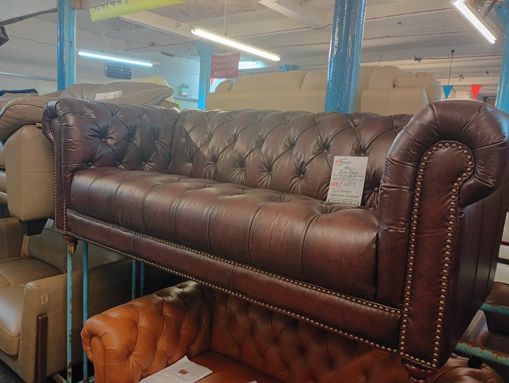 Sofa #879 at Alec's clearance warehouse, Bolton