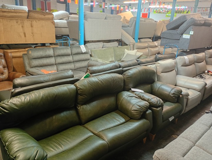 Sofa in stock at Alec's, ready for Rochdale delivery today