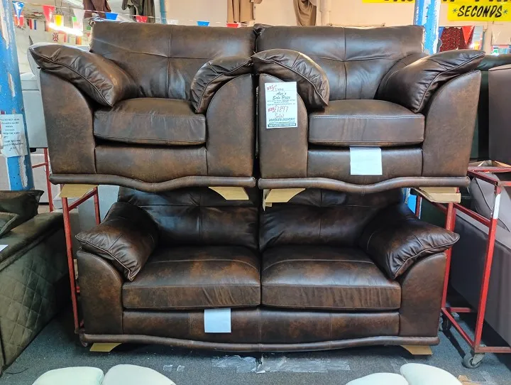 Sofa #1071 at Alec's clearance warehouse, Bolton