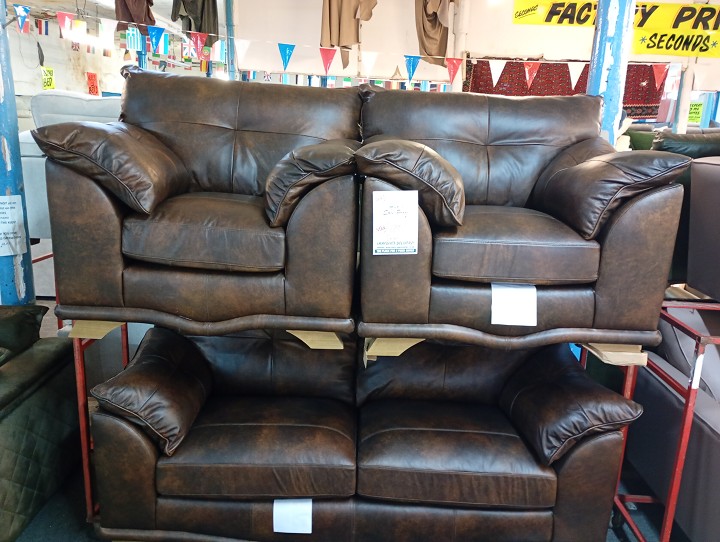 Sofa #1314 at Alec's clearance warehouse, Bolton