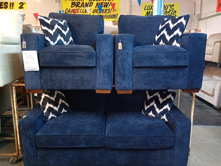 Sofa #1312 at Alec's clearance warehouse, Bolton