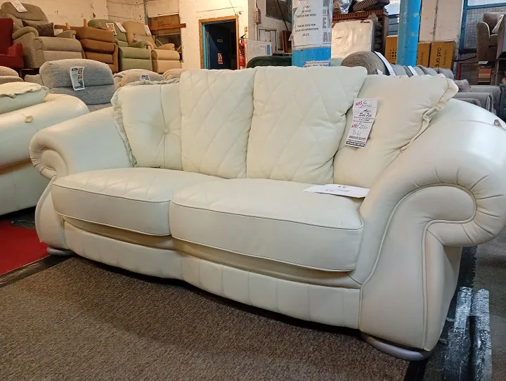 Sofa #1055 at Alec's clearance warehouse, Bolton
